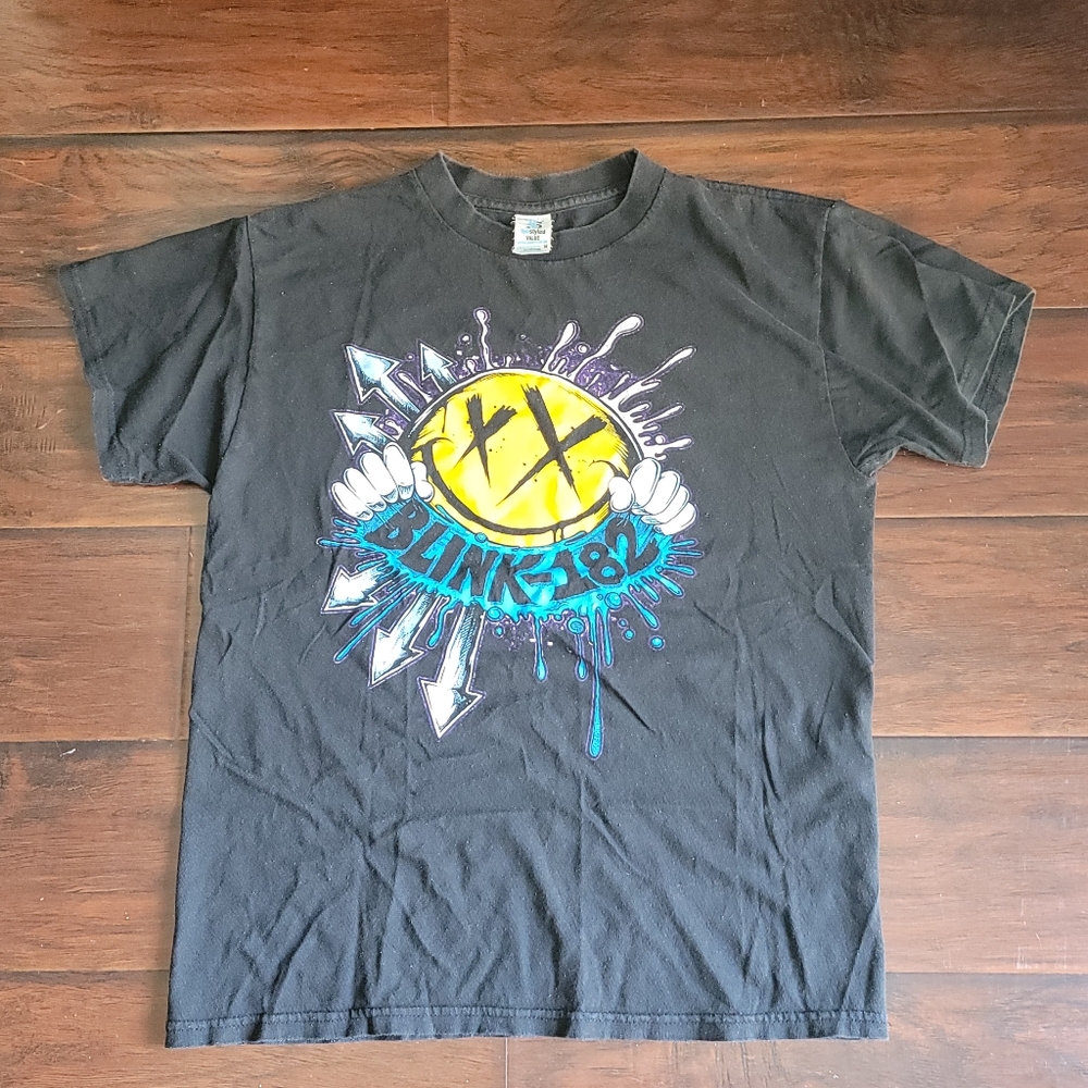 Blink-182 Graphic Band Tee Medium Black